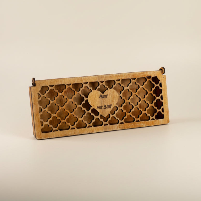 Boite pour rose personnalisée