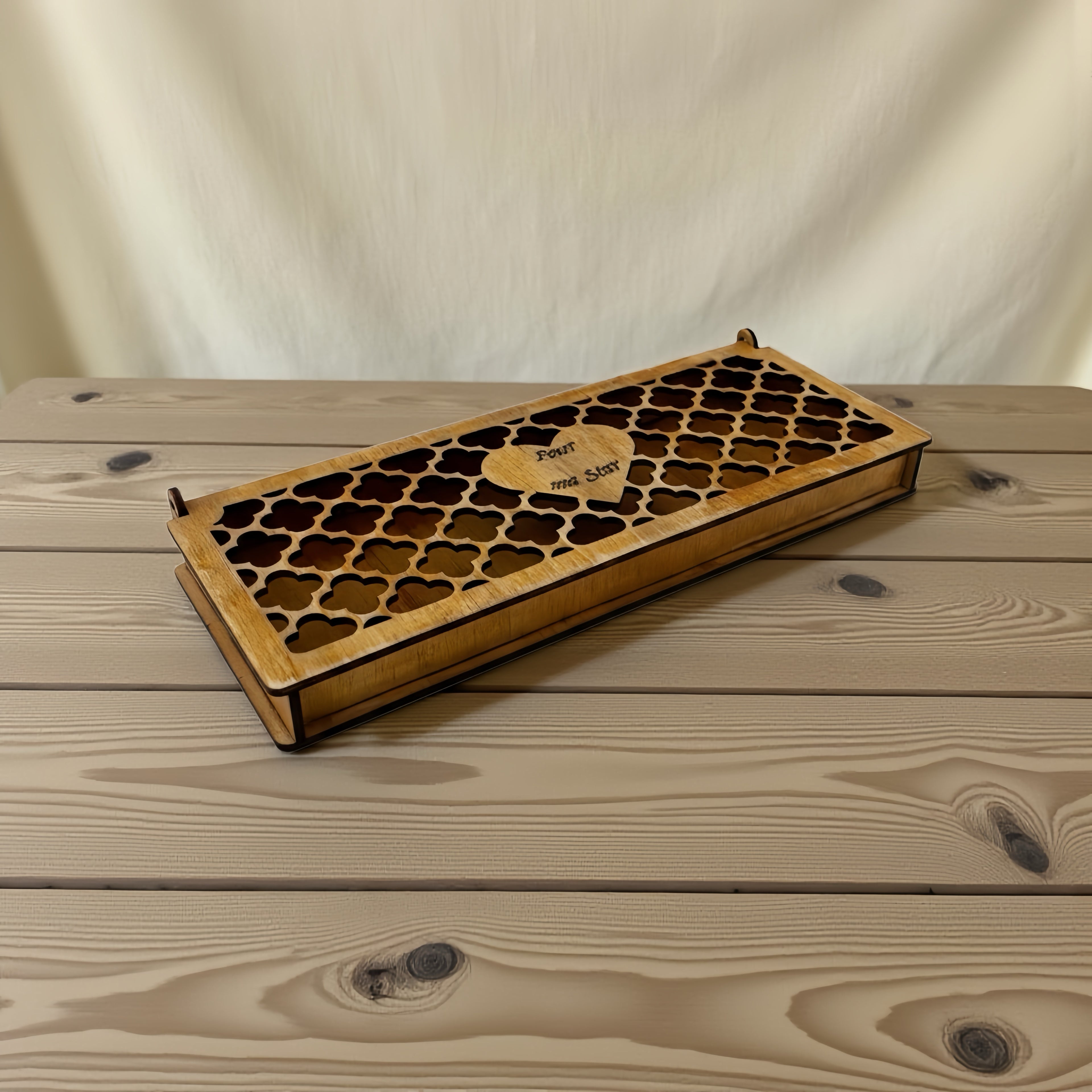 Boite pour rose personnalisée