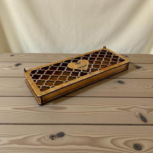 Boite pour rose personnalisée